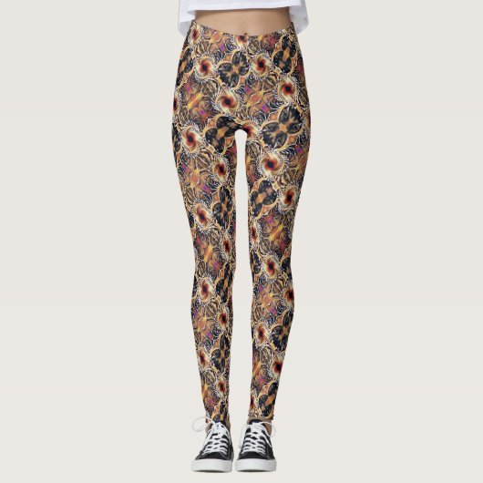 Argyle Hot Yoga Leggings (Voorkant)