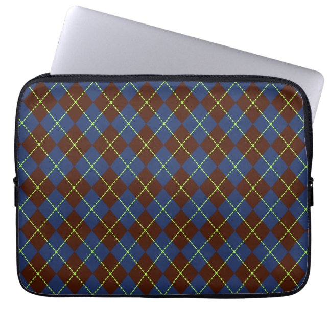 Argyle Laptop Bag Laptop Sleeve (Voorkant)