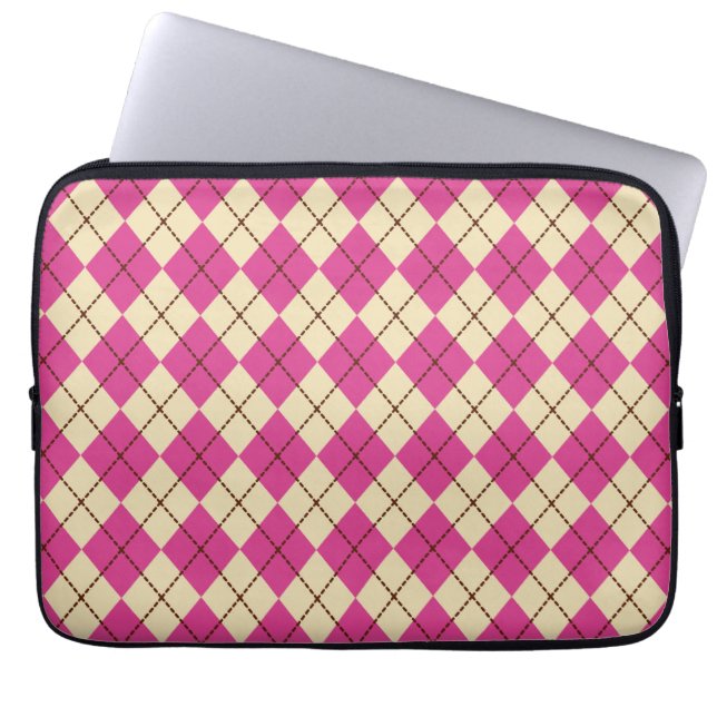 Argyle Laptop Bag Laptop Sleeve (Voorkant)