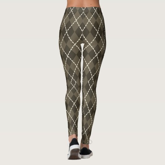 Argyle Leggings (Achterkant)