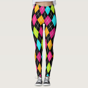 Argyle-Leggings voor vrouwen in meerdere kleuren Leggings