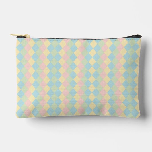 Argyle lente/Pasen pastel gekleurd patroon Etui (Voorkant)