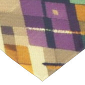 Argyle Mardi Gras geel paarse groen Tafelkleed (Gekanteld)