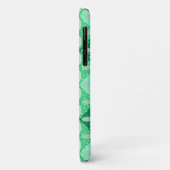 Argyle met tegenstanders in Green Ombre Phone Case (Achterkant/links)