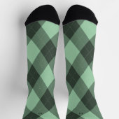 Argyle Monogram Initiaal Green Sokken (Top)
