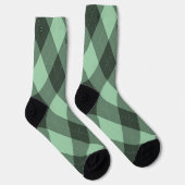 Argyle Monogram Initiaal Green Sokken (Rechts)