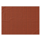 Argyle-Oranje-Black-52x70 COTTON TABLECLOTH Tafelkleed (Voorkant (Horizontaal))