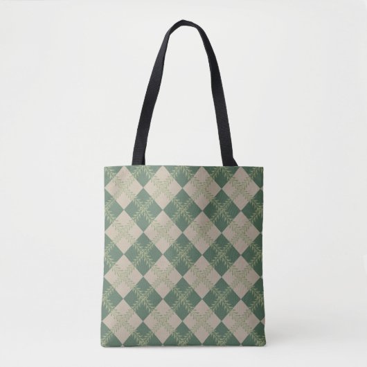 Argyle patroon tas (Voorkant)