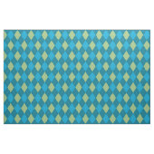 Argyle Pattern Blue Stof (Fat Quarter)