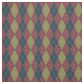 Argyle Pattern in Marsala Stof (Swatch)