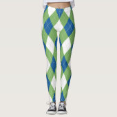 Argyle Pattern Leggings (Voorkant)
