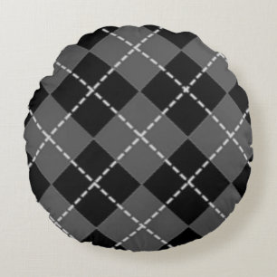 ARGYLE PATTERN ROND KUSSEN
