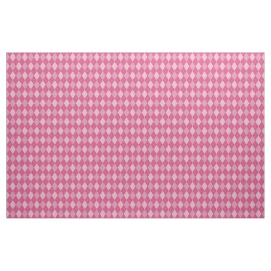 Argyle Pattern, Roze Stof (Yard (91,4 cm))