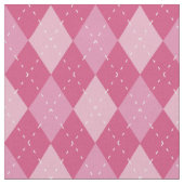 Argyle Pattern, Roze Stof (Close Up)