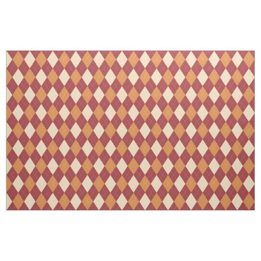 Argyle Pattern Stof (Fat Quarter)