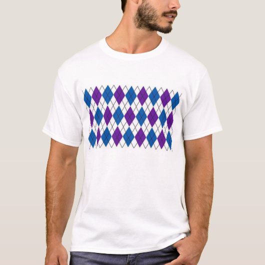 Argyle Pattern T-shirt (Voorkant)