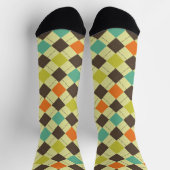Argyle Patterned Socks Sokken (Top)