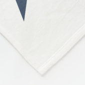 Argyle pijlen fleece deken (Hoek)
