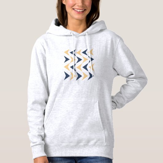 Argyle pijlen hoodie (Voorkant)