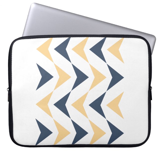 Argyle pijlen laptop sleeve (Voorkant)
