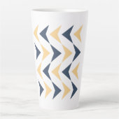 Argyle pijlen latte mok (Voorkant)