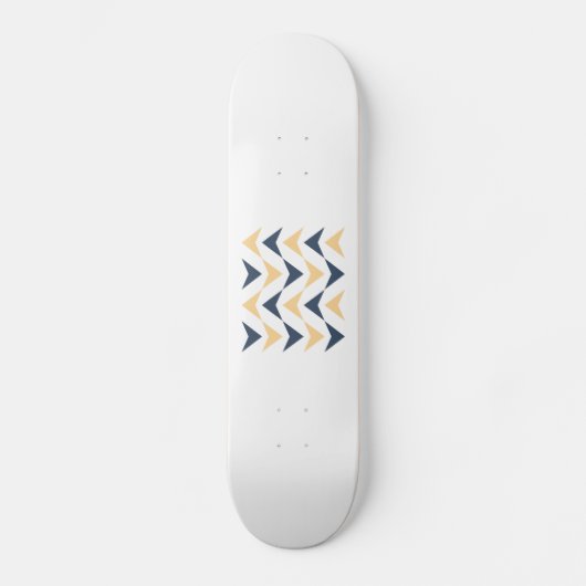 Argyle pijlen persoonlijk skateboard (Voorkant)