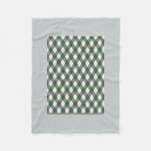 Argyle plaid fleece deken (Voorkant)