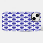 Argyle Plaid Patroon_4A46B0 Case-Mate iPhone Case (Achterkant (horizontaal))