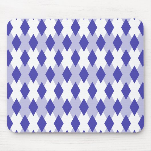 Argyle Plaid Patroon_4A46B0 Muismat (Voorkant)