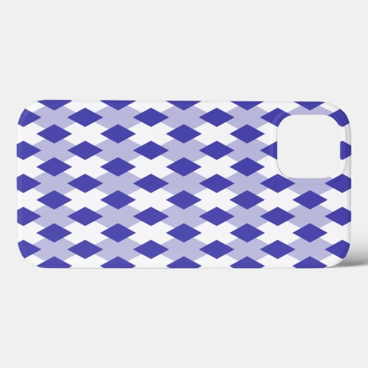 Argyle Pset Pattern_4A46B0 Case-Mate iPhone Case (Achterkant (horizontaal))