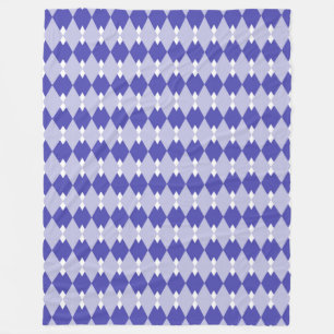 Argyle Pset Pattern_4A46B0 Fleece Deken