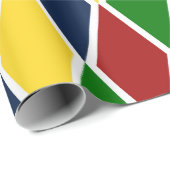 Argyle Rainbow Multicolor Harlequin Diamond Cadeaupapier (Rol Hoek)