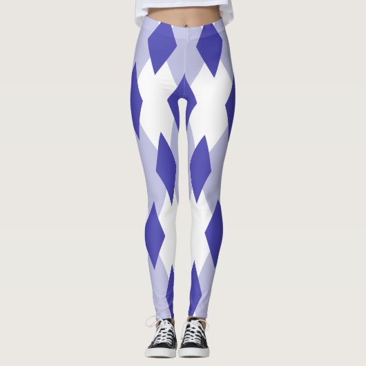 Argyle ruitpatroon_4A46B0 Leggings (Voorkant)