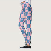 Argyle Schachbrett Plaid Leggings (Links)