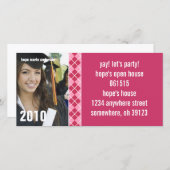 Argyle Senior Afbeeldingen 2010 Afstuderen Uitnodi (Voorkant / Achterkant)