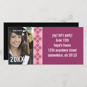 Argyle Senior Afbeeldingen 2010 Afstuderen Uitnodi (Voorkant / Achterkant)