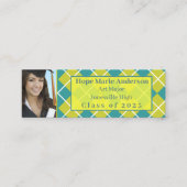 Argyle Senior Afbeeldingen Senior profielkaart Mini Visitekaartje (Voorkant)