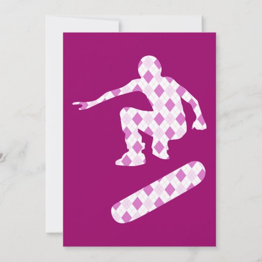 Argyle-skateboard Kaart (Voorkant)