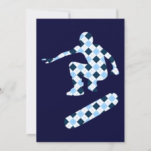 Argyle-skateboard Kaart (Voorkant)