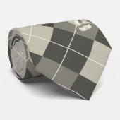 Argyle Skull Stropdas (Opgerold)