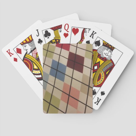 Argyle Speelkaarten (Achterkant)