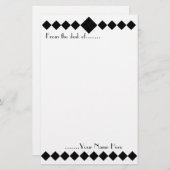 Argyle Stationery Briefpapier (Voorkant / Achterkant)