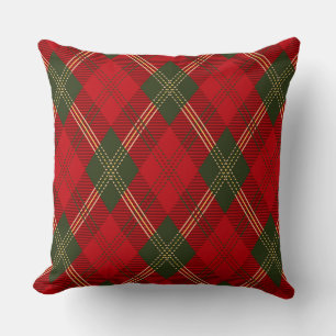 Argyle Tartan Schots Diamond patroon Kussen