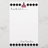 Argyle Teacher Stationery Briefpapier (Voorkant)