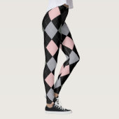Argyle Textielpatroon Leggings 01 Klein (Rechts)