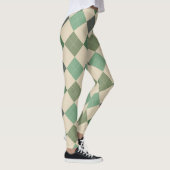 Argyle Textielpatroon Leggings 03 Klein (Rechts)