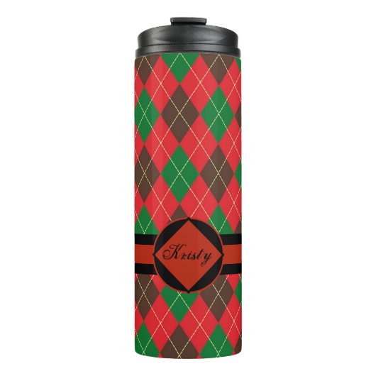 Argyle Thermosbeker (Voorkant)