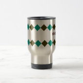 Argyle Travel Mug - persoonlijk Reisbeker (Center)