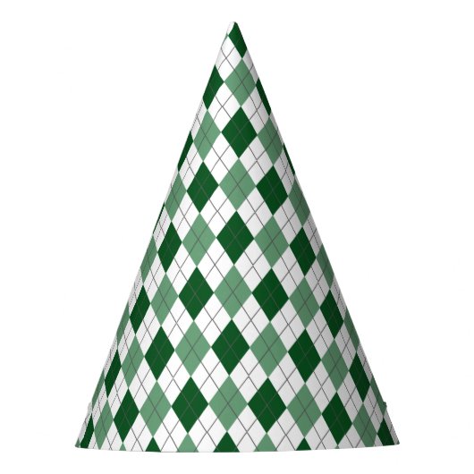 Argyle Verjaardag Feesthoedjes (Voorkant)