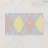 Argyle - Zakelijk Visitekaartje (Achterkant)